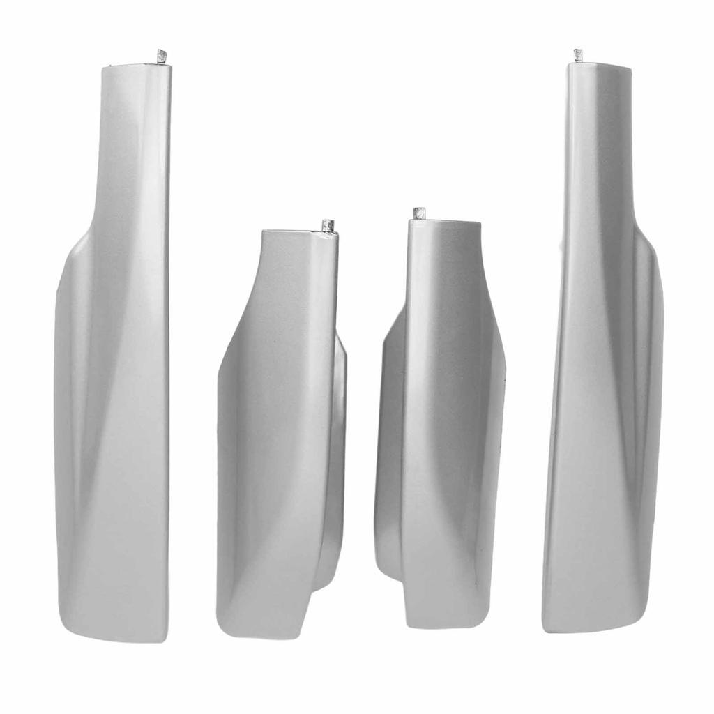 4PCS Roof Rack Cover Plastic Car Accessories Easy To Install Roof Luggage   Rail Rack Replacement for