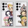 Phone Cover Case for Samsung Galaxy S26 Note 20 Ultra 10 S23 Ultra S25 Edge S21 S20 Plus S24 S22 FE D-Demon S-Slayer