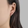 Baoyilong S925 Sterling Silver Geometric Ear Cuffs - Simple, Stylish, Exquisite Earrings for Piercings