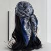 1 Pcs 27.5 Inches Satin Head Scarf Silk Like Hair Scarf Stain Bandana Hair Wrap Neck Scarf For Women(Brown)