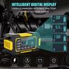 12V 6A Full Automatic Car Battery Charger Digital Display Battery Charger Power Puls Repair Chargers Wet Dry Lead Acid