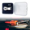5/10 Stück Phono Shell Case Headshell Cartridge Keeper Transparent Plattenspieler Plattenspieler Stifte Halter Phonographen Lagerung