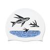 Unisex Customised High Stretch Silicone Race Swim Cap Durable Dry Seam Design with Custom Logo for Adults' Race Training