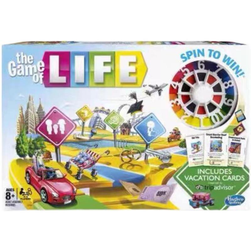 The Game Of Life English Card Deck Interactive Family Game For Game Night