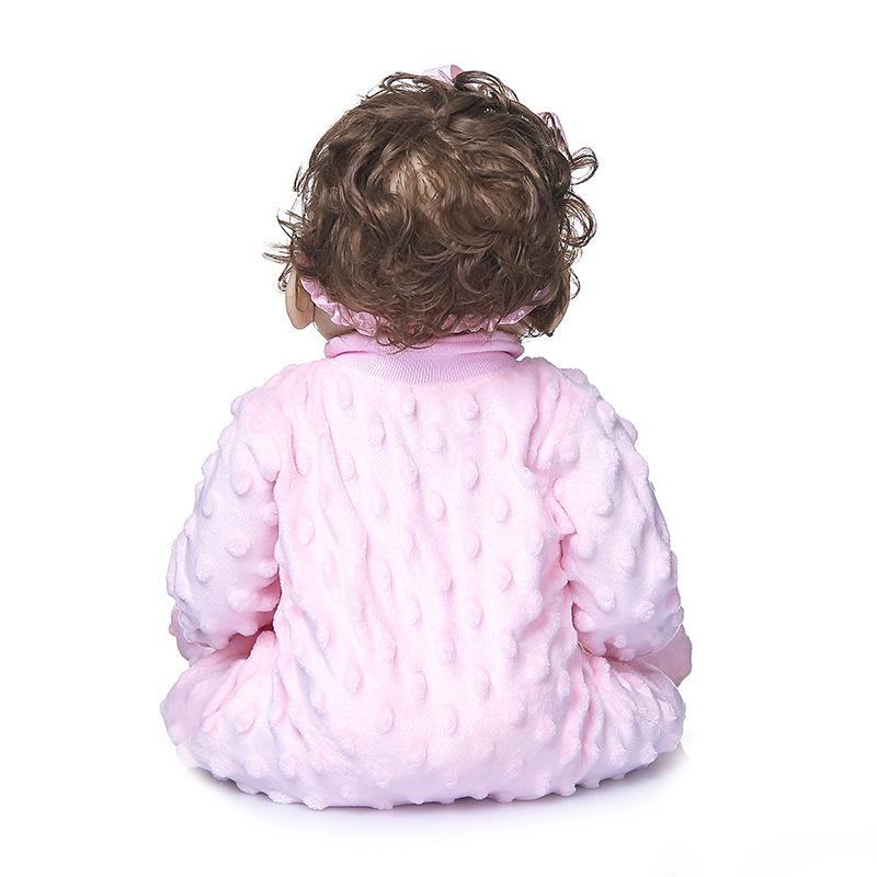 47cm Realistic Soft Silicone Waterproof Doll - Lifelike Toy and Gift for Girls