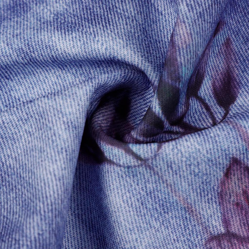 Ladies Casual Wide Leg Pants Straight Leg Pants Beltless High Waist Pants