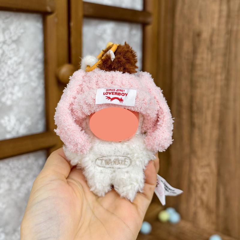 [Cloth Only] 10CM Doll Clothes Twinkle Twinkle Handmade pink Pig Head Cover Bag Set Exquisite Accessories