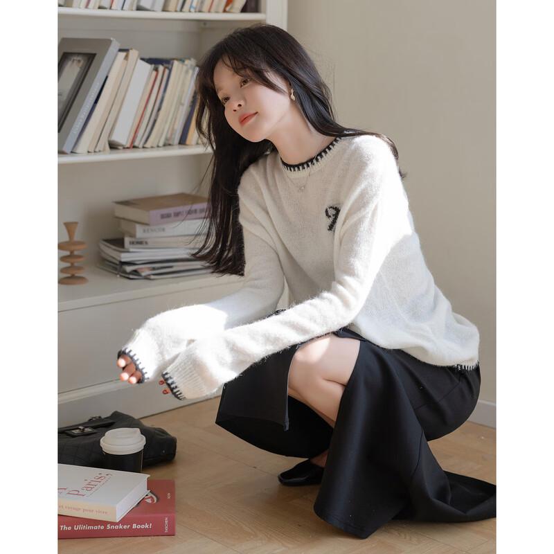 Women's Wool Blend Sweet Knit Sweater