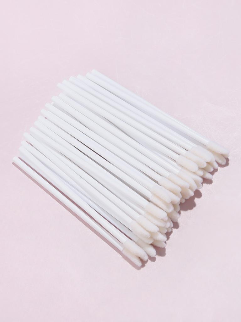 50Pcs Disposable Lip Brush Eyelash Makeups Brushes Lash Extension Mascara Applicator Lipstick Wands Set Make Up Tools