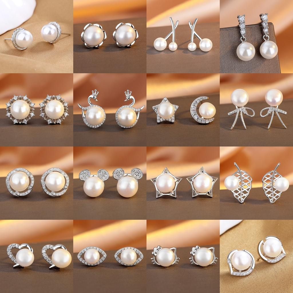 Temperament Light Luxury Design Stud Earrings + Exquisite High-End Earrings Women'S Earrings Customization