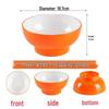 7.5-inch orange white