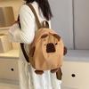 Schulranzen Kapibara neuer Cartoon-Capybara-Rucksack hässlich süß Persönlichkeit Schüler-Schulranzen Puppe große Kapazität Mode-Rucksack