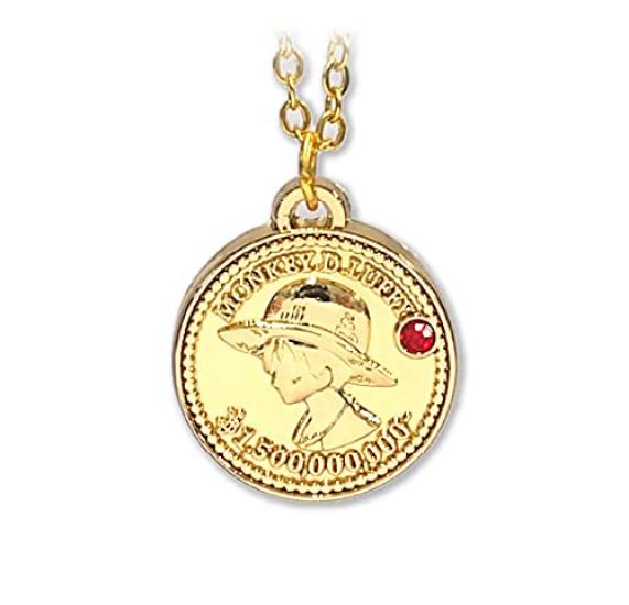 

Тапиока ONE PIECE Обезьяна Луффи Монета Ожерелье Д. золотой