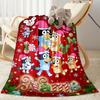 Christmas Village Lights Customize Your Name Blanket Gift Customizable Blanket Soft & Cozy Throw For Bed Picnics Seaside Office Chair All-Season Use