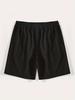 Men's Textured Casual Shorts with Drawstring Waist, Lightweight Polyester Fabric, Pockets for Casual Wear, Beach or Outdoor Activities