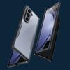 XUNDD For Samsung Galaxy Z Fold6 5G Case TPU+Acrylic Precise Cutouts Phone Cover with Screen Film/Protective Bar
