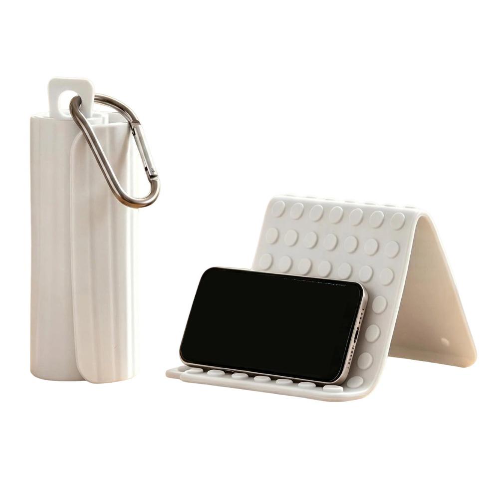Adjustable Silicone Phone Holder Flexible Smartphones Support Bracket for Laptop