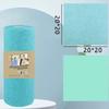 Disposable Dish Rag Roll 20pcs Microfiber Towels 20x20CM Cleaning Cloths Reusable Washable Towels Hand Tear Kitchen Wipes