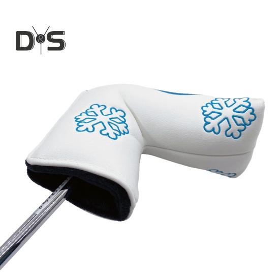 Golf Putter Cover Magnetic Mallet Putter Cover Golf Club Putter Sleeve Cute Polar Bear Design Blade Putter Headcover for Golfer