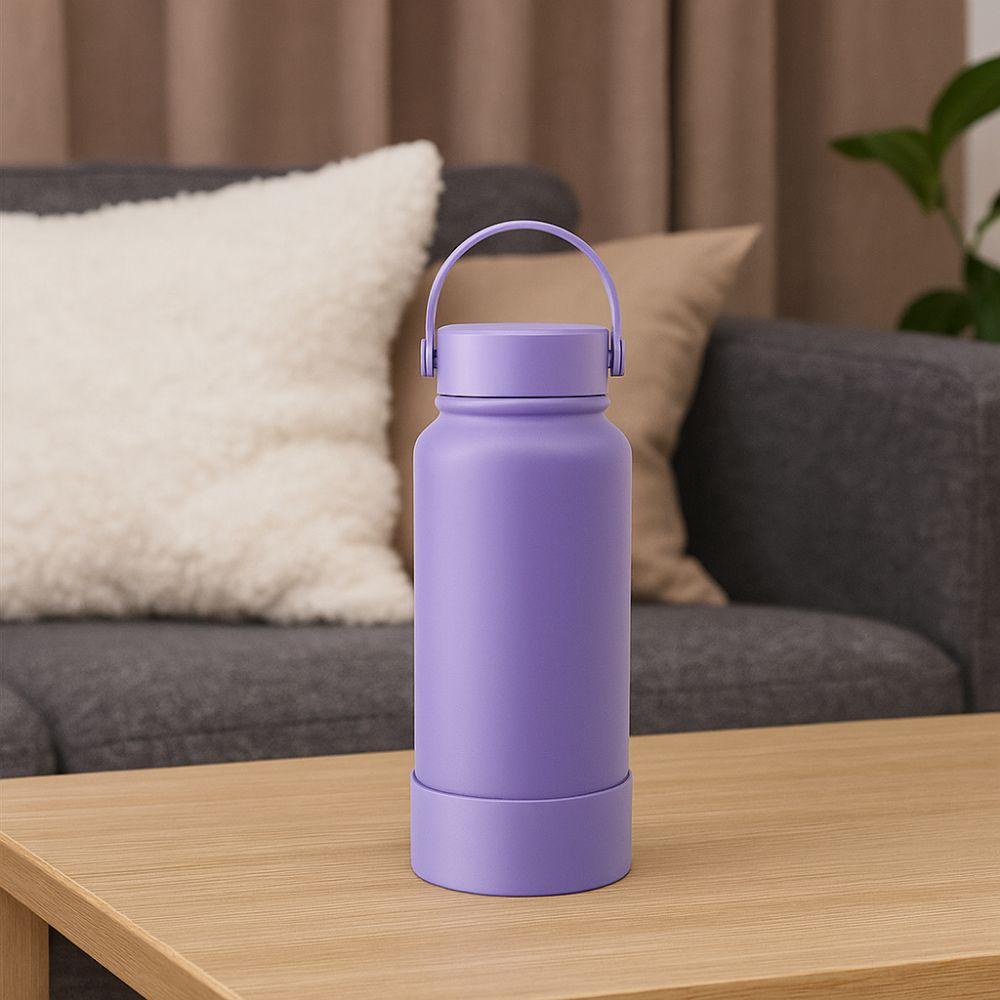 1000ML Thermos Cup Solid Color Sports Water Bottle Cute Coffee Cups  Men/Women