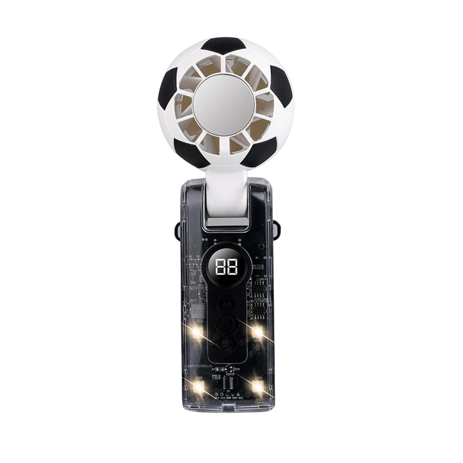 Portable Handheld Fan With Ice Cool чёрный