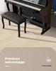 Multifunctional Intelligent 88-Key Weighted Hammer Upright Electronic Piano for Adults