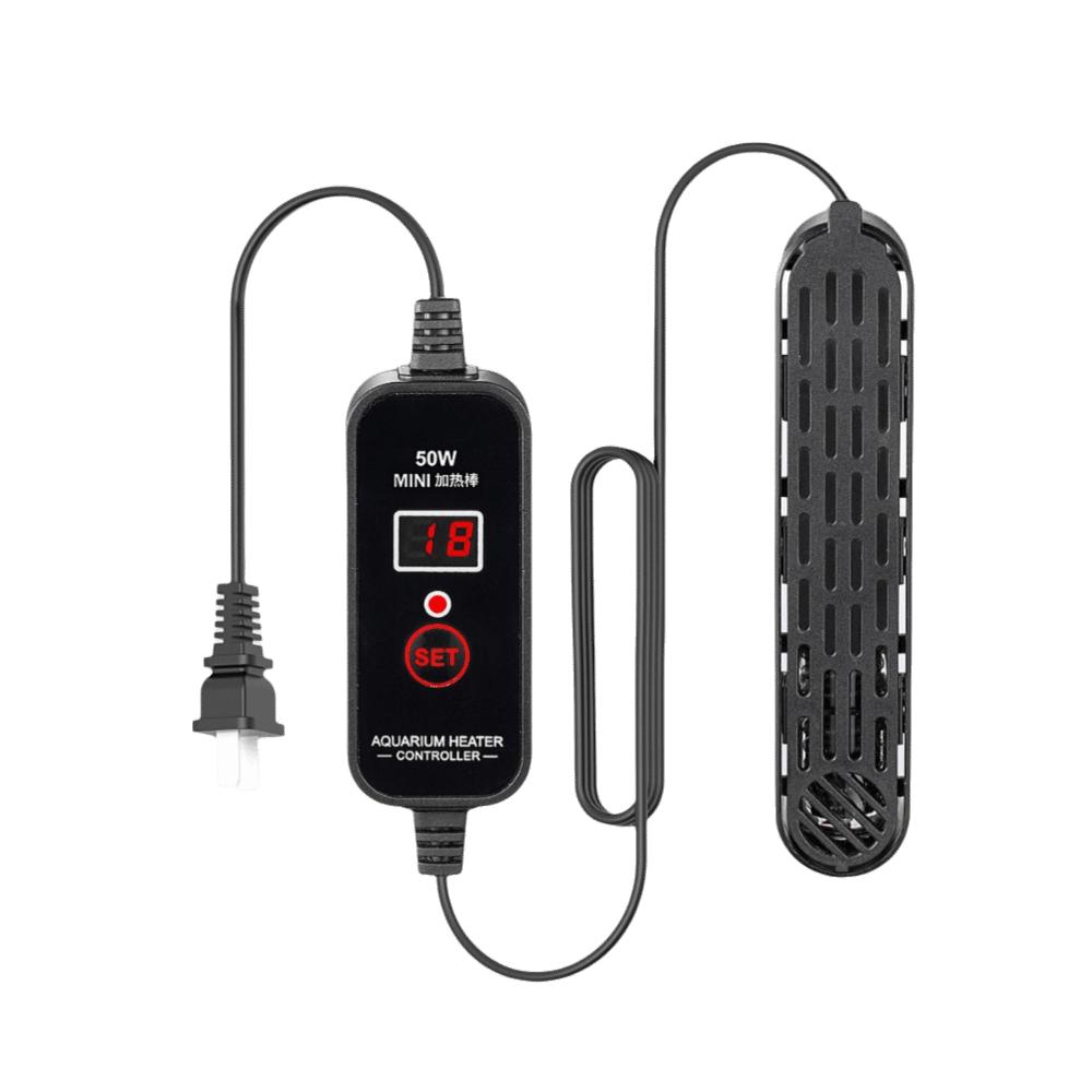 15-34°C Akwariowy Grzałka Zanurzeniowa Regulowana Mini Grzałka Akwariowa Grzałka do Akwarium dla Żółwi Akwarium