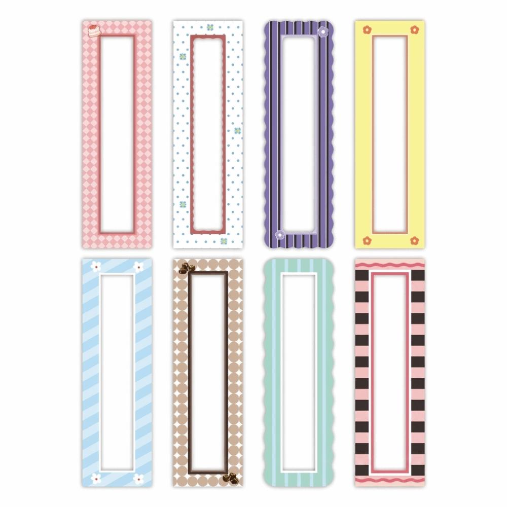 Colorful Magnetic Photo Frame Set Vertical Frames Picture Frames Photo Holders  Refrigerator Decor 8Pcs
