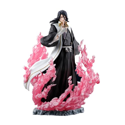 TAMASHII NATIONS Figuarts ZERO BLEACH Thousand-Year Blood War Arc Kuchiki Byakuya - Thousand-Year Blood War Arc - Approx. 185mm ABS & PVC Pre-painted
