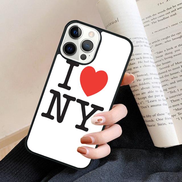 Dark Night New York City Phone Case Back Cover for iPhone 17 Air 16 15 14 13 11 12 Pro Max Plus Fundas Coque