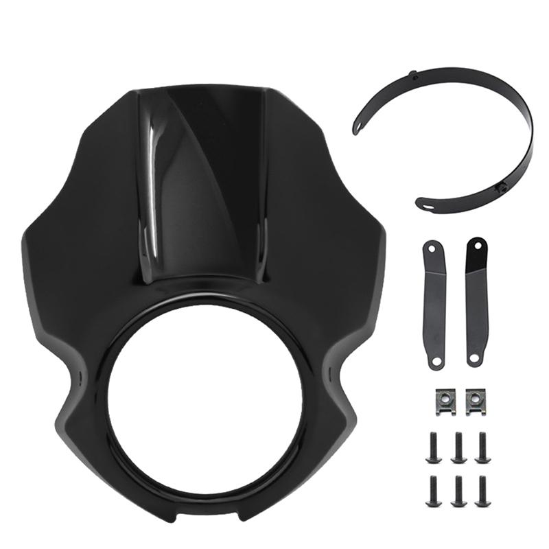 Precise Motorcycle Fairing Headlight Cover Windshiled Fairing Cover Accessory For Honda Rebel CMX 300 500 2017-2022 Model, A Par
