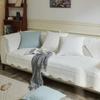 All-season Universal Sofa Mat Retro Embroidered Lace Seat Cushion Comfortable Non Slip Breathable Advanced Cotton Sofa Cloth