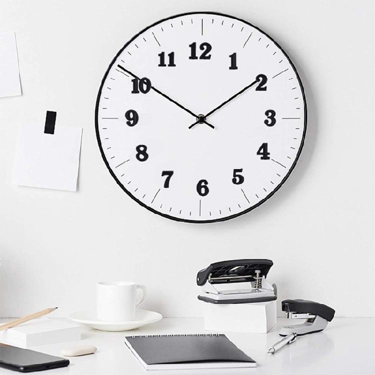 DIY Clock Number Arabic Roman Numerals Digital Clocks Needle Hands Clock Sticker