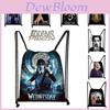 Wednesday The Adams Family Drawstring Backpack Large Capacity Schoolbag For Kids