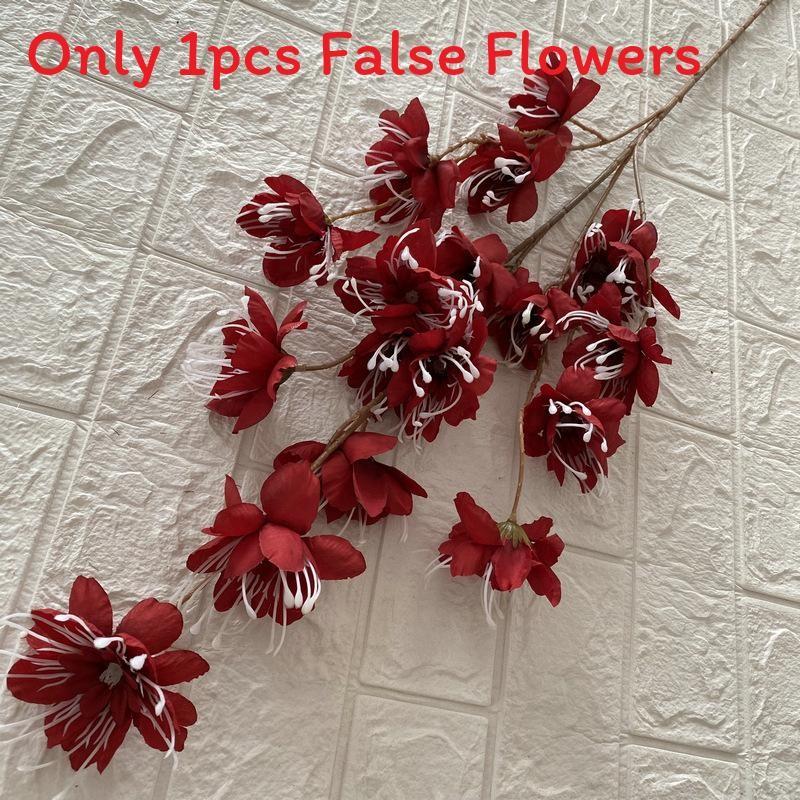 Simulated Areca Flowers Wedding Decoration Realistic Photography Prop Backdrop