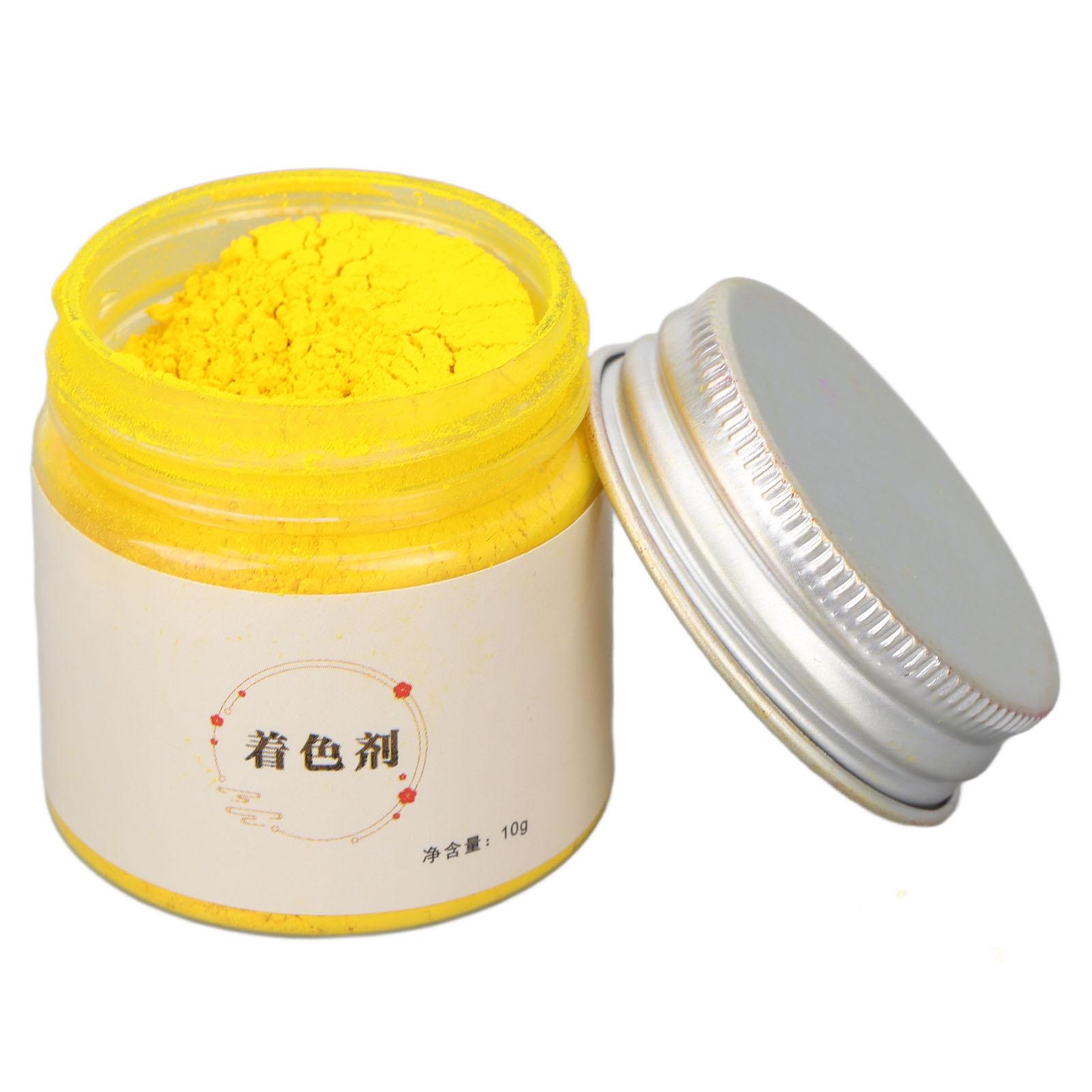 

Пигментная пудра для губной помады DIY Пудра для окрашивания губной помады Косметический материал для изготовления блеска для губ 10 г Желтый жёлтый