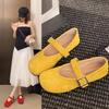 Cute Mary Jane shoes spring gentle suede one-pedal lazy bag head single shoes