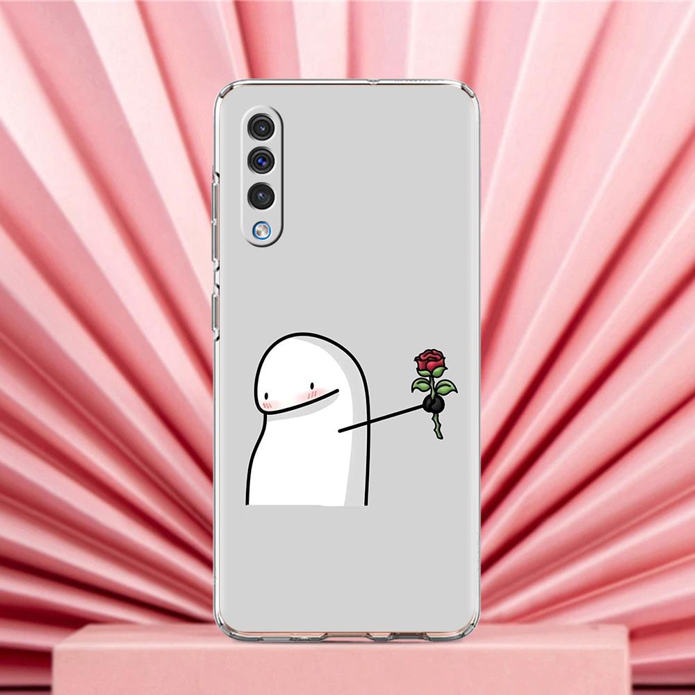 Phone Case For Samsung A56 A36 A26 A24 A16 A14 A12 A32 A50 A70 A22 A40 A34 A54 A42 A52 5G A06 Cover Cute Matchstick Men Couple