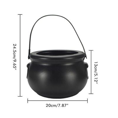 Halloween Witches Cauldron with Color Changing 12 LEDs Lights Halloween Home Outdoor Porch Party Decorations