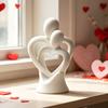 Hugging Couple Statue, 3D Printed Romantic Lover Figurine for Bedroom, Desk, TV Stand, Home Decor, Wedding Valentine's Day Gift for Wife, Husband