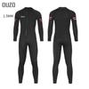 Men's 1.5mm Long Neoprene Wetsuit SBR Material Outdoor Swimming Surfing Drifting Wetsuit S-4XL Integrated Snorkeling Suit
