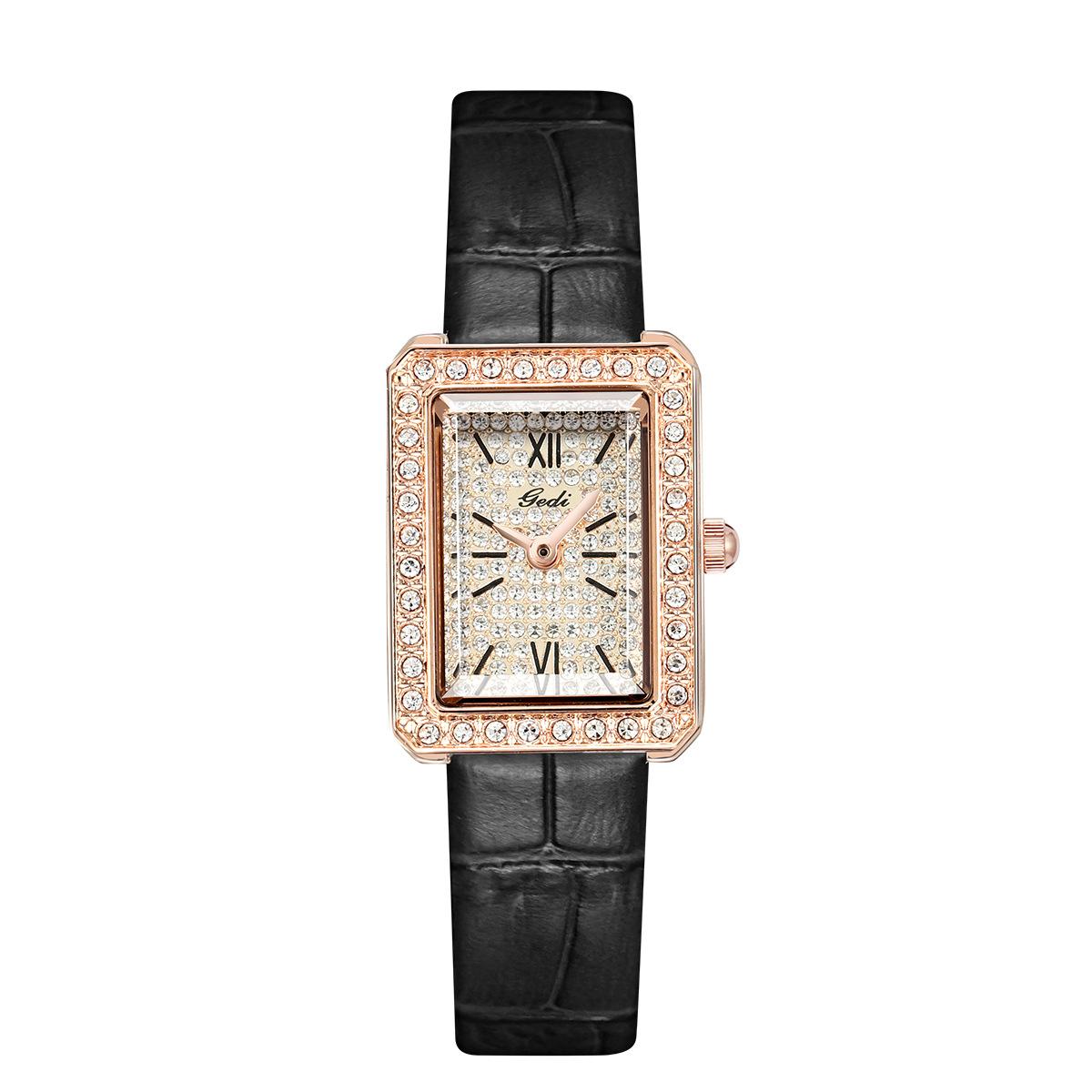 Watch Women S Diamond Light Luxury Gypsy Exquisite Fashion High Sense Daily Versatile Ladies Quartz Watch
