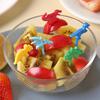 10Pcs Fruit Fork Dinosaur Shape Cake Fruit Toothpick Reusable Children Food Picks for Bento Lunch Decoration