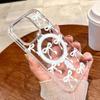 Beautiful Bow for Samsung S25 Ultra Magnetic Mobile Phone Case Samsung S23 FE Hard Case S23 Simple