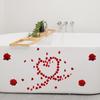 Floral Pattern Bathtub Appliques, Waterproof Non-Slip Bathtub Sticker, Bathtub Wall Decals, Bathroom Toilet Decorative Adhesive