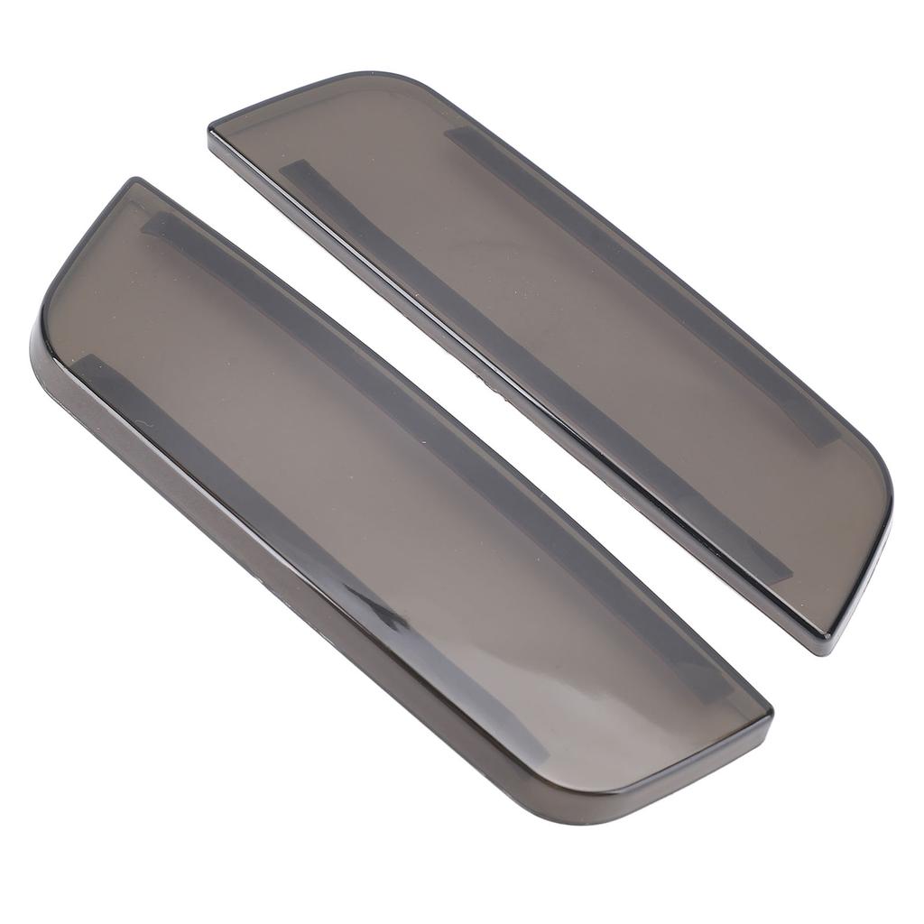 Pair of Front Turn Signal Light Cover Weatherproof PC Side Warning Lamp Lens Replacement for Bronco 2021 to 2024 2 Door