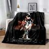 Manta Michael J-Jackson Súper Suave alta calidad Manta para Viaje Ropa de Cama Sofá Senderismo Cama manta cómoda Regalo de Cumpleaños