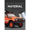 1/24 Toyota Land Cruiser LC80 Legierungsauto Modell Diecast Metall Spielzeug Geländewagen Automodell Simulation Sound und Licht Kinder Geschenk