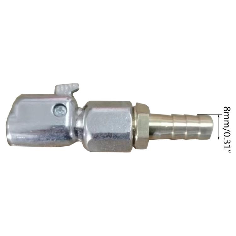Aluminum-Alloy 8mm Quick Connector Corrosion-Resistant Used for Long-Term Use
