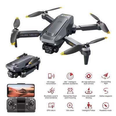 Nový K811 Max GPS Dron 5G Profesionální 8K HD Letecká Fotografie Duální Kamera 360° Inteligentní Vyhýbání se Překážkám Dron s Obrazovkou Bezuhlíkový UAV Hračka